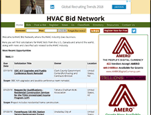 Tablet Screenshot of hvacbids.net